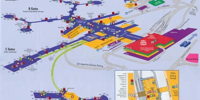 地図McCarran空港
